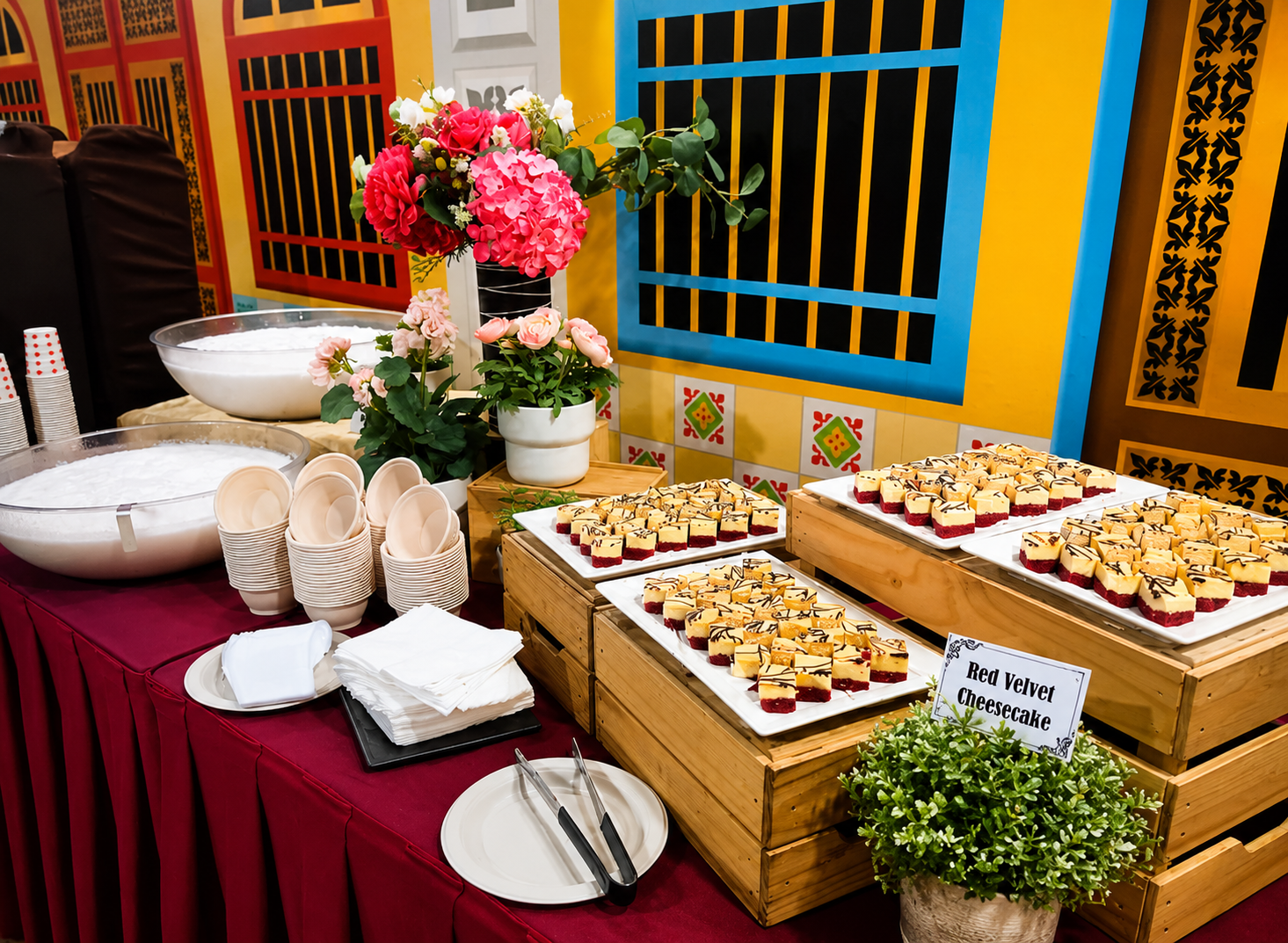 Match the caterer to the event: weddings, corporate D&D, school meals, BBQ or high tea, each has a best-fit choice.