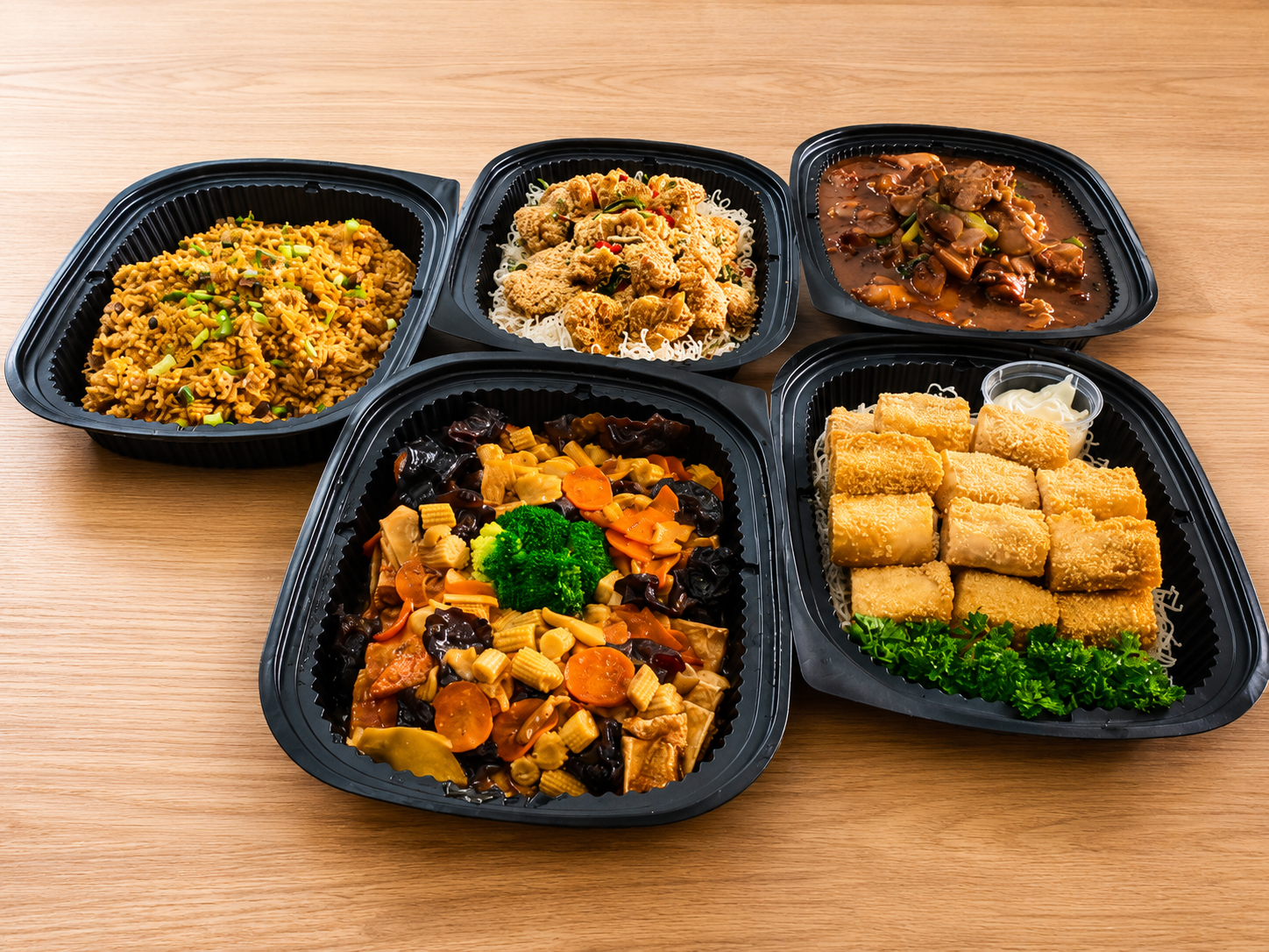 Mini buffet packages across multiple cuisines