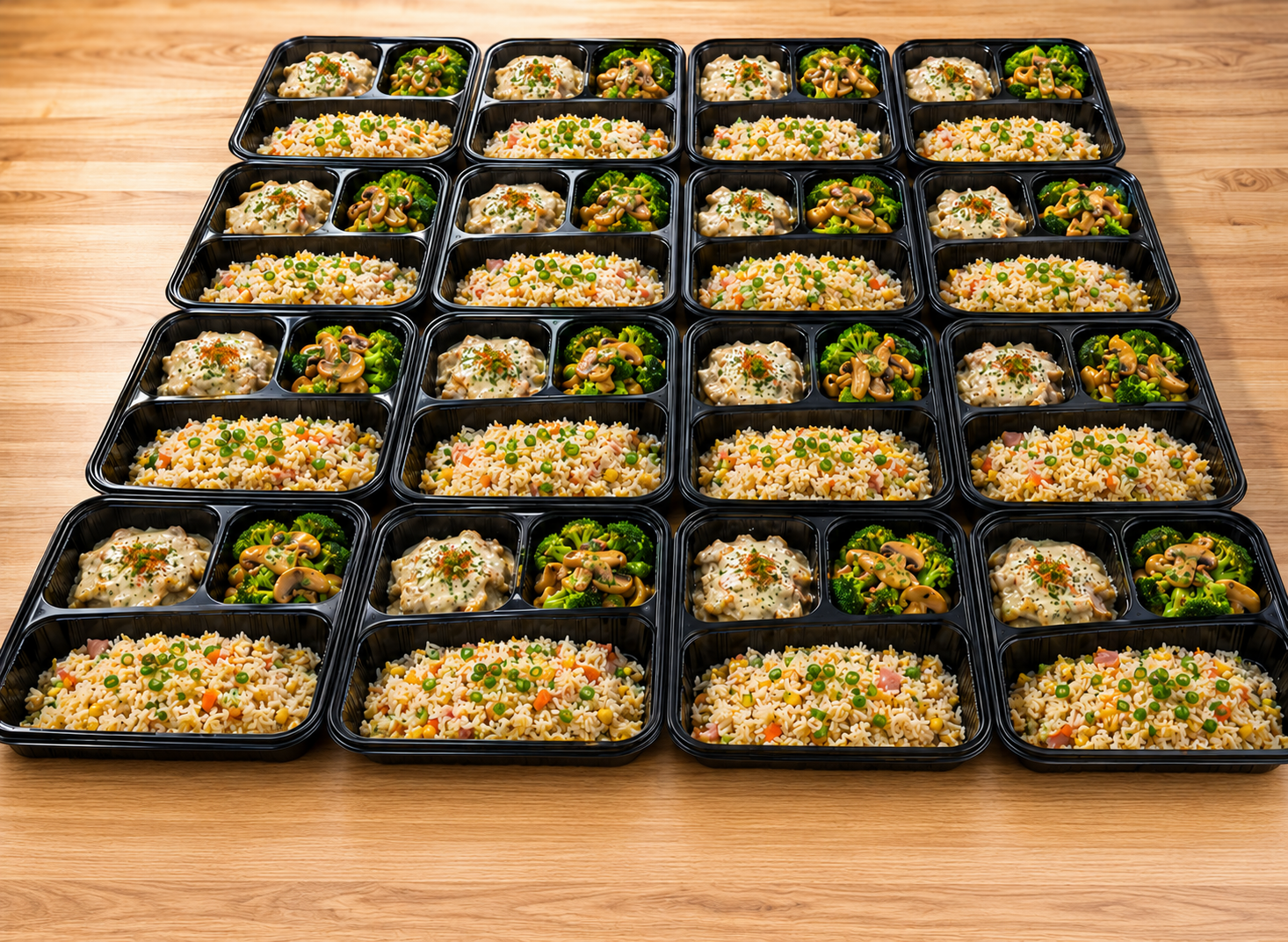 Vegetarian and vegan bento options support mixed dietary groups in schools and offices.