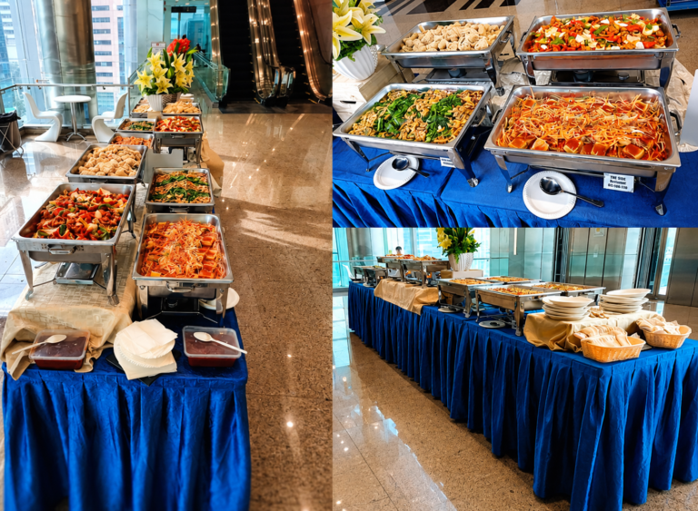 Halal buffet catering remains the most popular format for weddings and corporate events in Singapore.